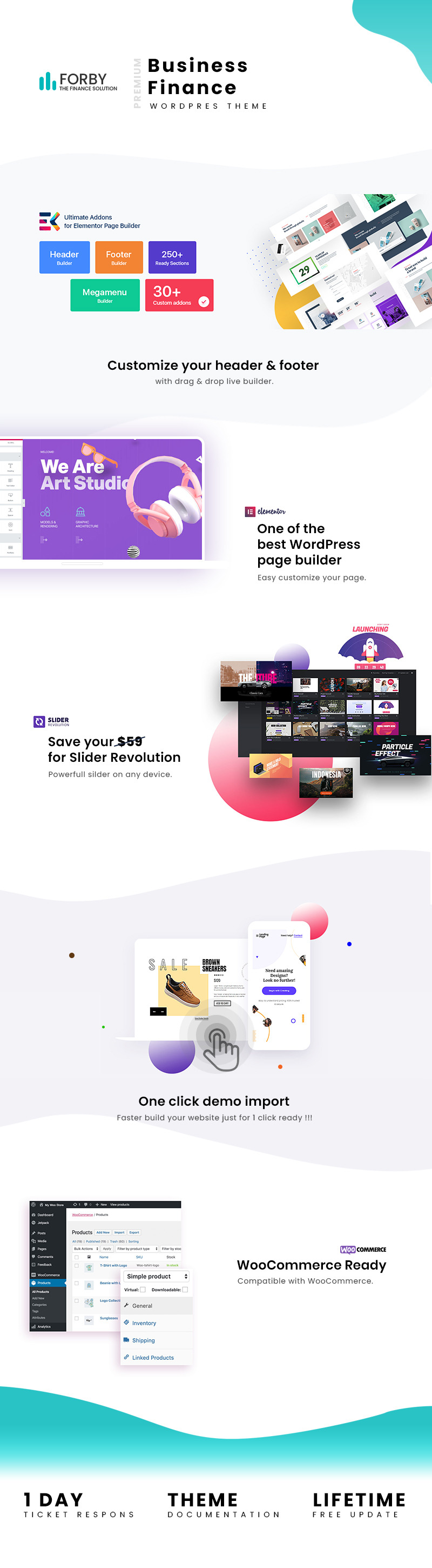 Forby - тема WordPress для бизнес-финансов - Изображения фич 1