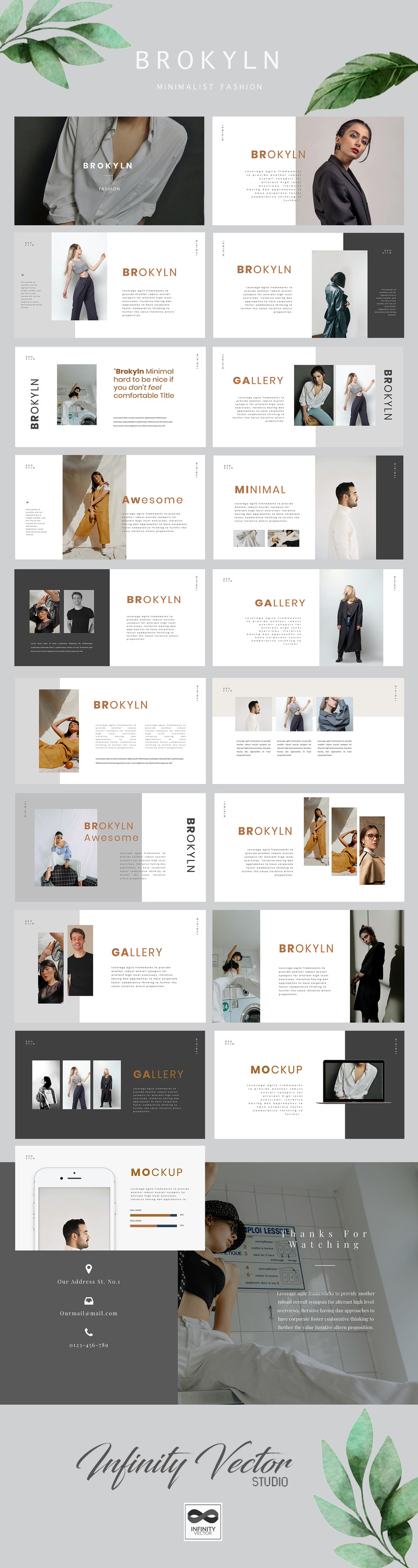 Brokyln Minimal Powerpoint - Features Image 1