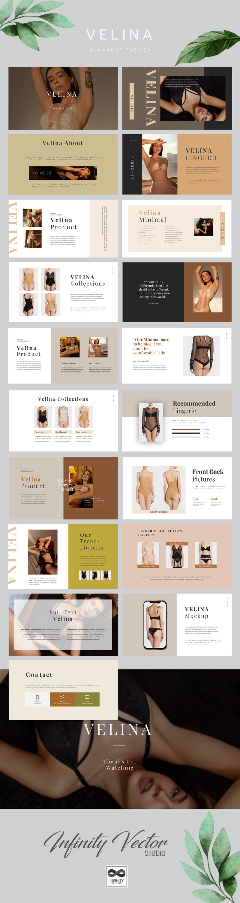 Velina Fashion Google Präsentationen - Eigenschaften Bild 1