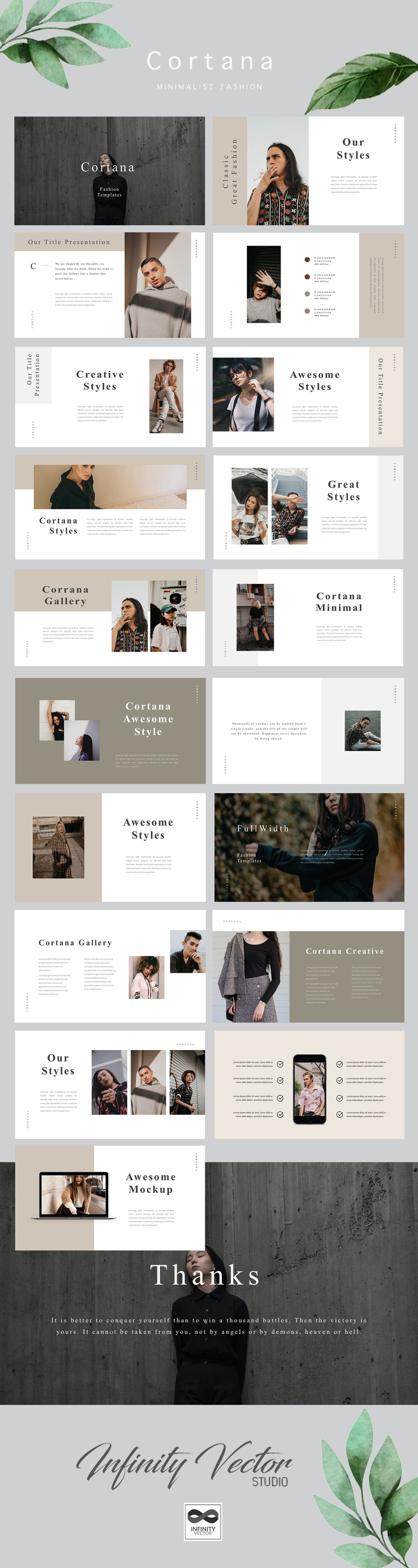 Cortana Minimal Fashion Keynote - Features Image 1