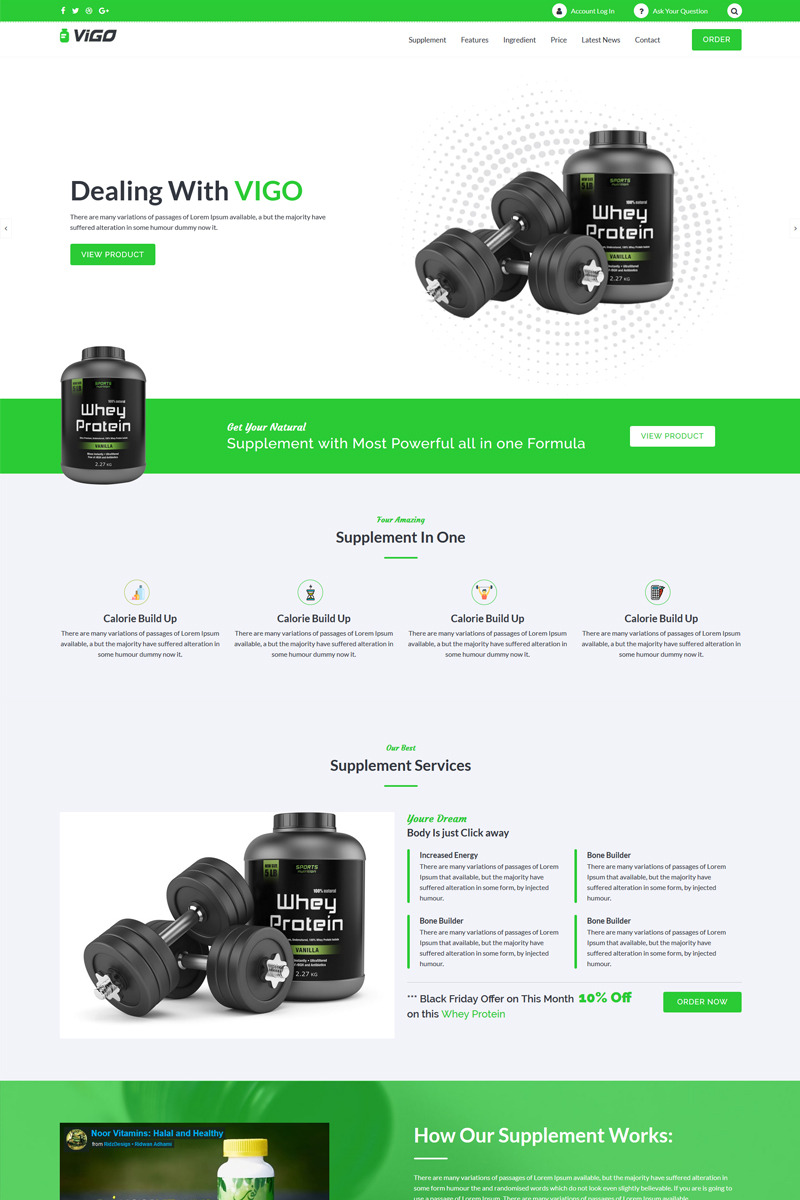 VIGO - Single Product Supplement - Features Image 1