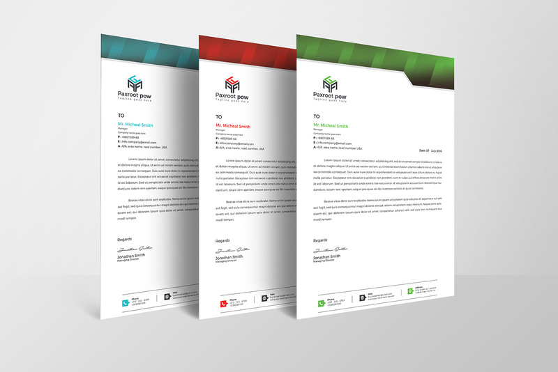 Modern fejléces betűsablon - Features Image 1