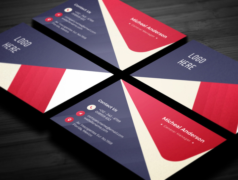 Modern Corporate Business Card Template - Features Image 1