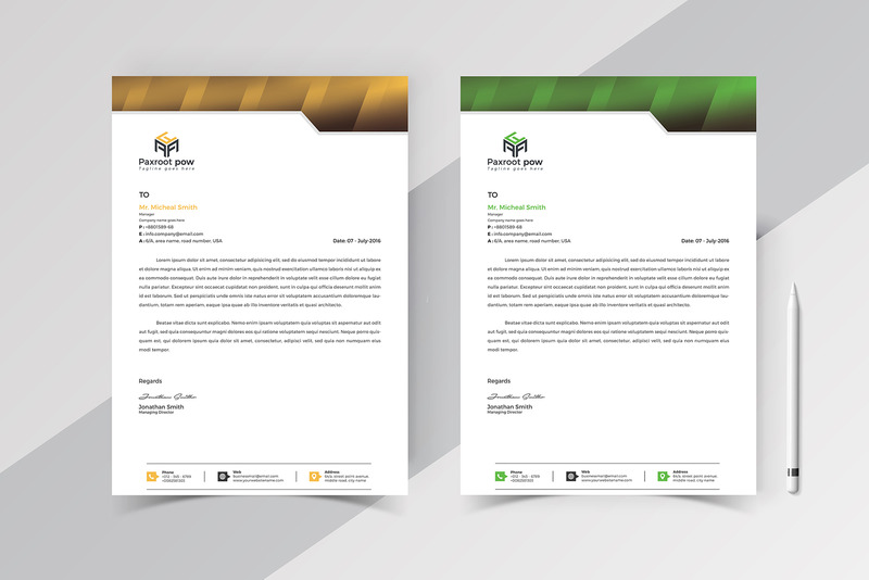 Modern fejléces betűsablon - Features Image 3