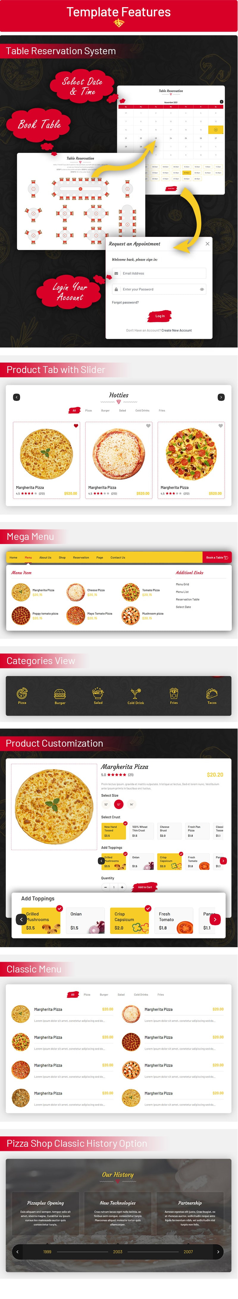 Pizzaplus | Pizza Restaurant HTML Website Template