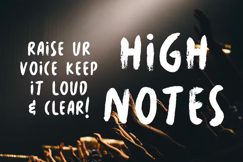 Paris Rebel - Rough Handwritten Font - Features Image 2