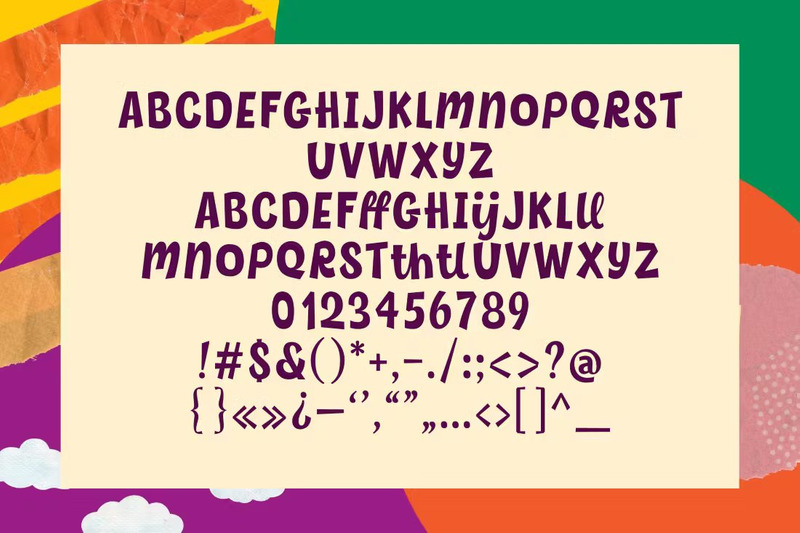 Chocolate Grande - Playful Display Font - Features Image 3
