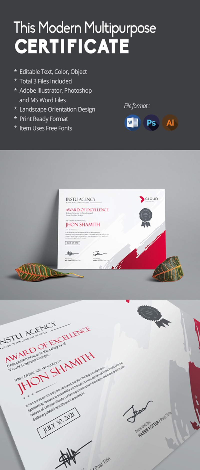 John Shamith certifikatmall - Features Image 1