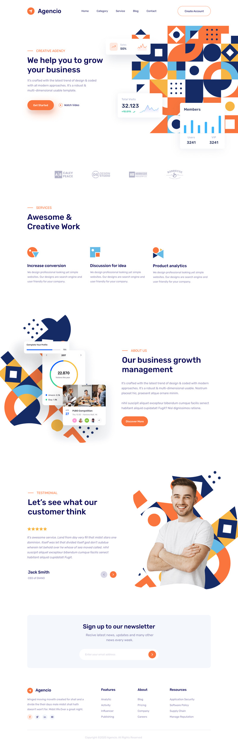 Quick-Space SaaS Web Landing Page 02 UI Elements - Features Image 1