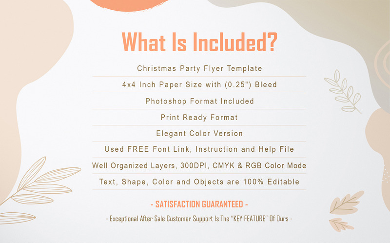 Christmas PSD Flyer Templates - Features Image 2
