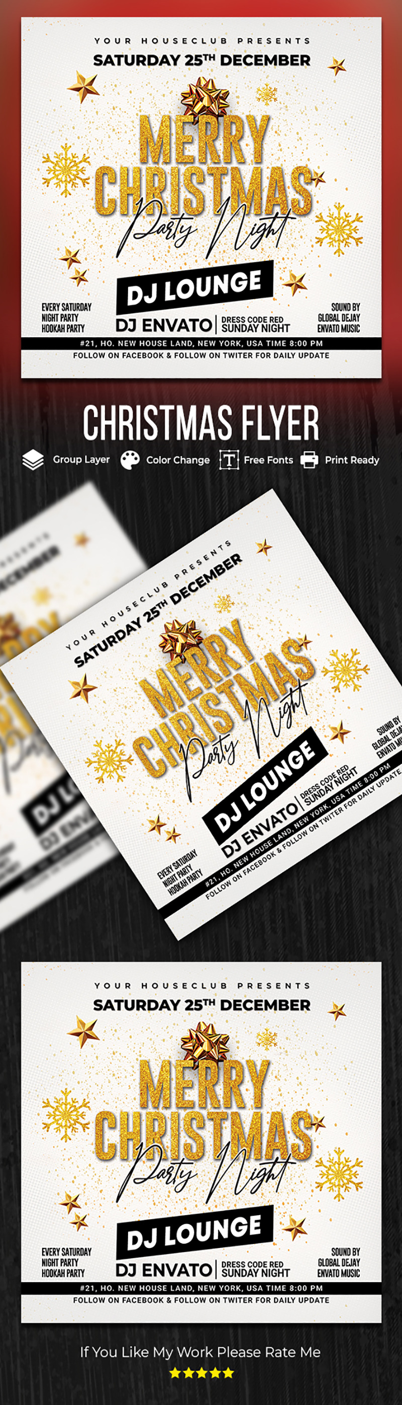 Mutlu Noel Partisi Gecesi Broşürü - Features Image 1