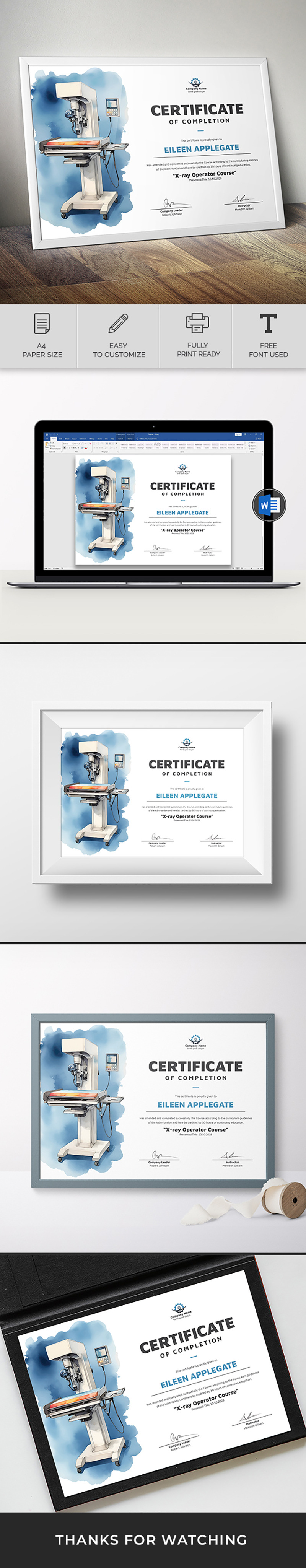 Certificato di operatore di radiologia - Caratteristiche Immagine 1