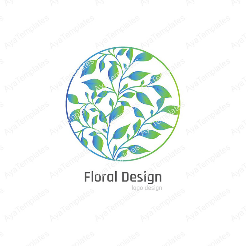 Modelo de design de logotipo de design floral - Features Image 3