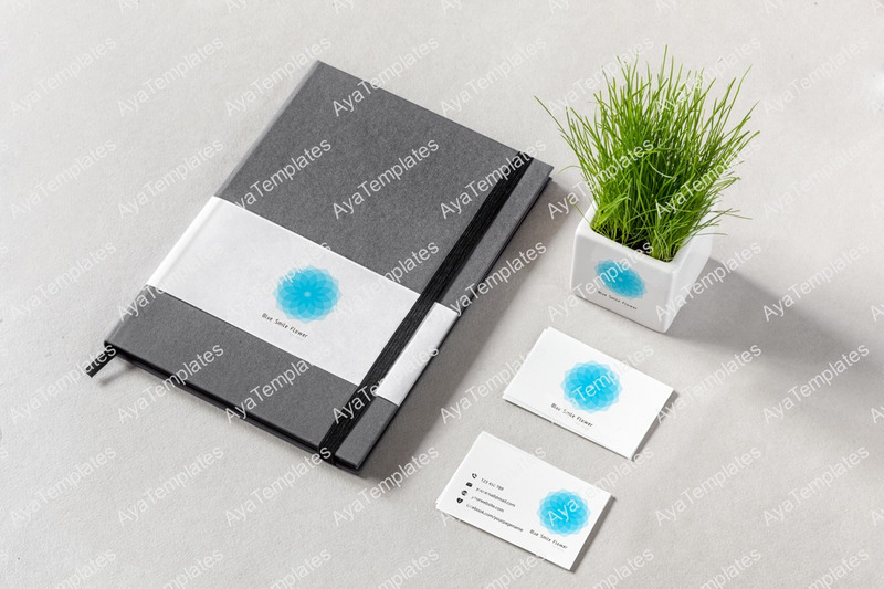 Blue Smile Flower Logo Design - Features Image 7