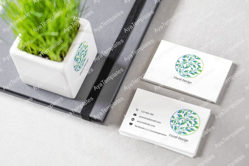 Modelo de design de logotipo de design floral - Features Image 1