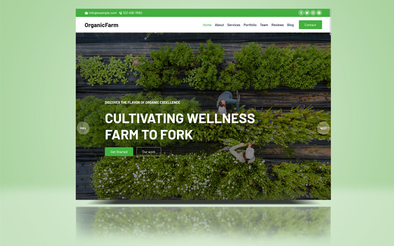 OrganicFarm Bootstrap 5 HTML-Landing-Vorlage - Eigenschaften Bild 2