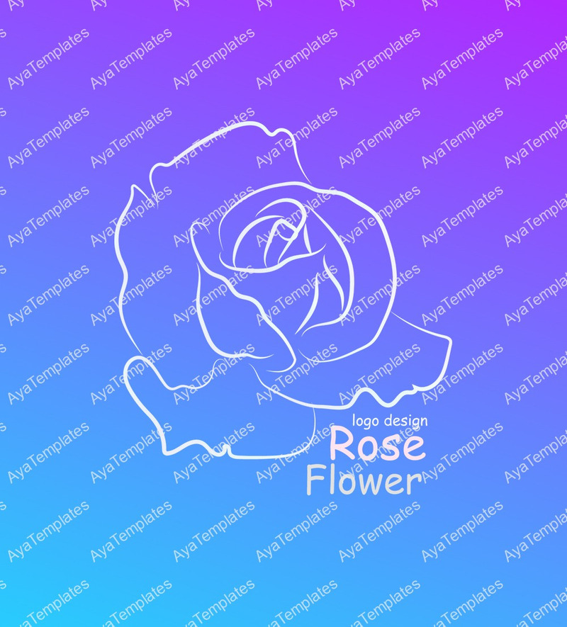Plantilla de diseño de logotipo de flor rosa - Características Imagen 1