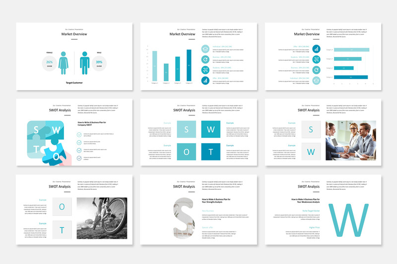 The Best Business Plan PowerPoint Presentation Template - Features Image 13