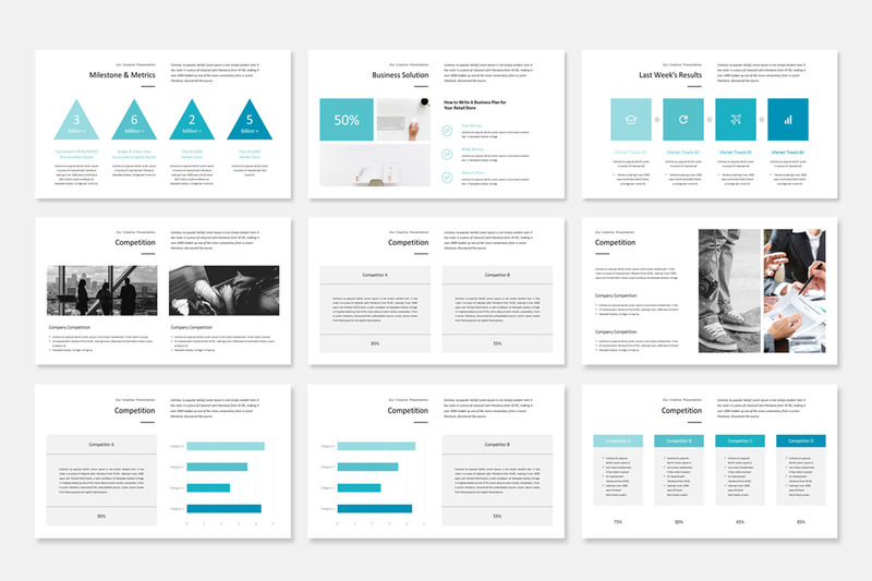 The Best Business Plan PowerPoint Presentation Template - Features Image 17