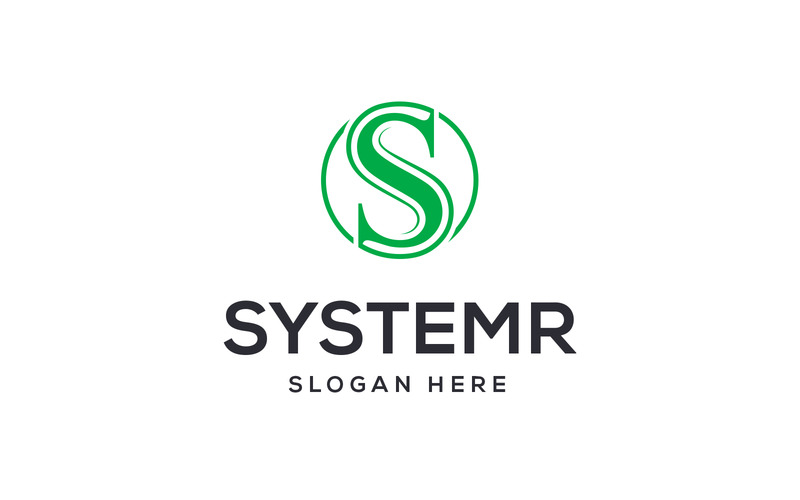 Systemr S Letter Logo Vector - Obraz funkcji 3