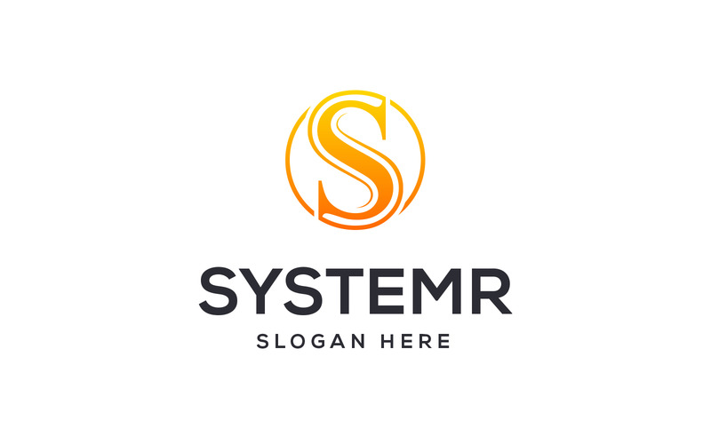 Systemr S Letter Logo Vector - Obraz funkcji 4