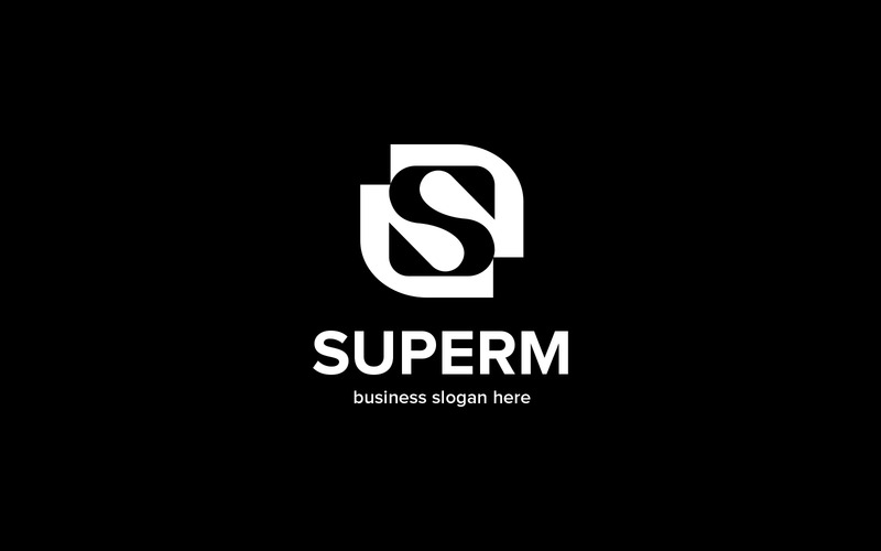 Modèle de conception de logo Superm S - Caractéristiques de l’image 3