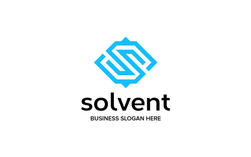 Шаблон логотипу Solvent Letter S - Features Image 2