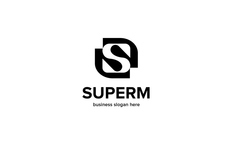 Modèle de conception de logo Superm S - Caractéristiques de l’image 4