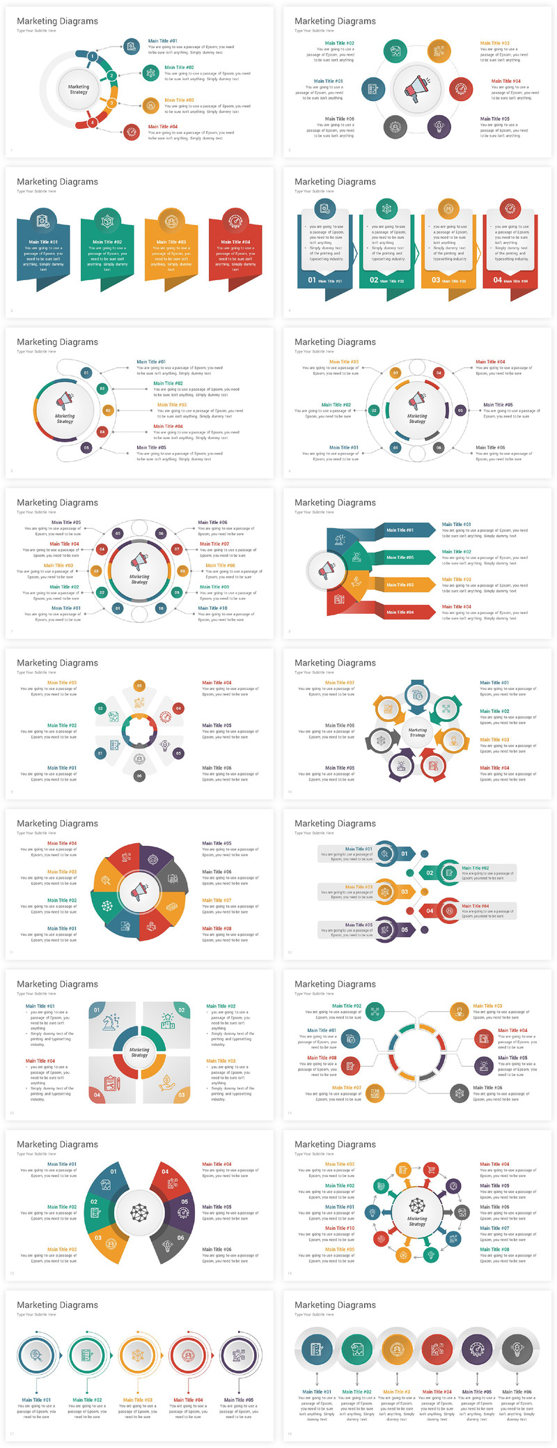 Marketingdiagramme Google Slides-Vorlagen - Eigenschaften Bild 1