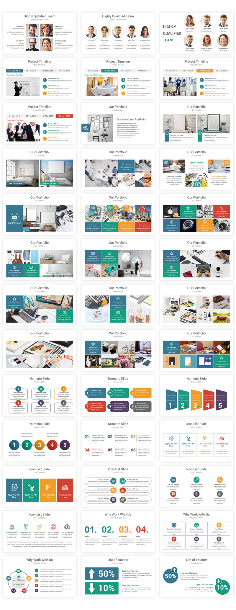 Business Pack PowerPoint Presentation template - Features Image 6