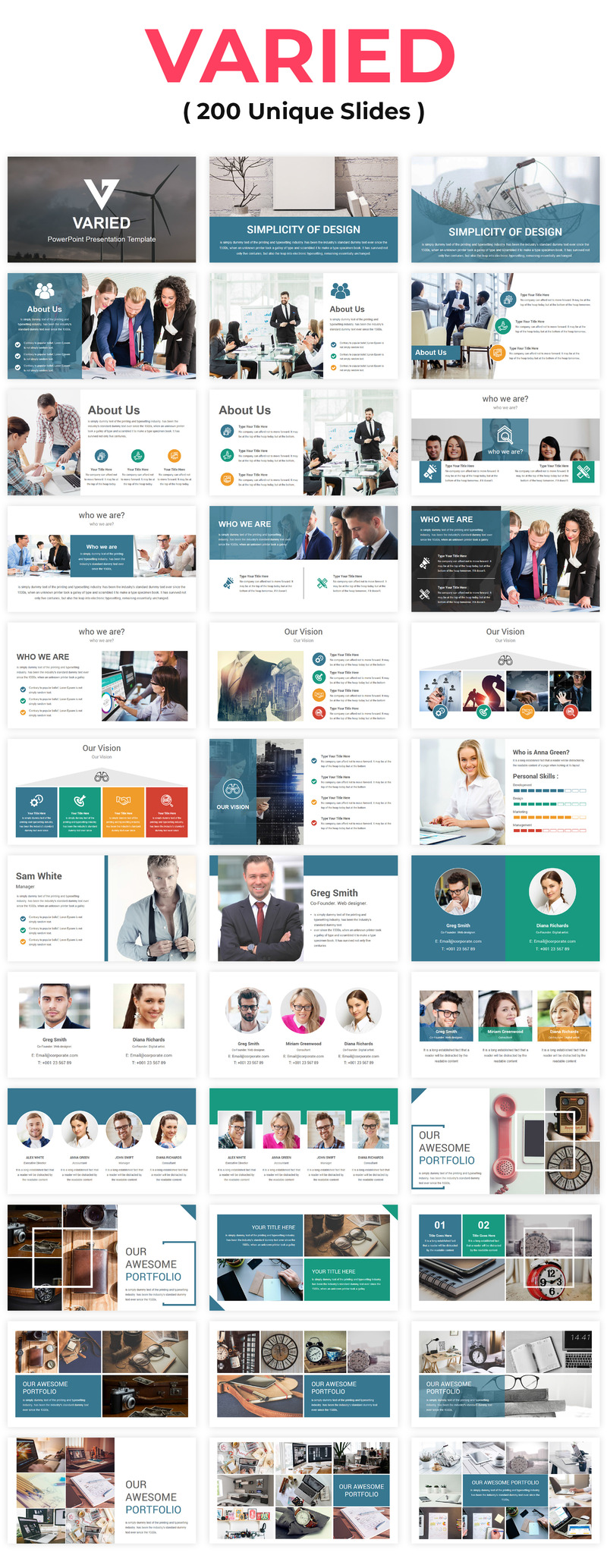Business Pack PowerPoint Presentation template - Features Image 9