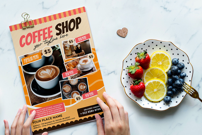 Vintage coffee menu Template - Features Image 1