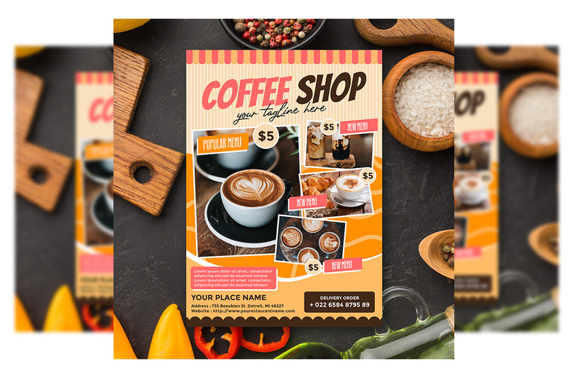 Vintage coffee menu Template - Features Image 3