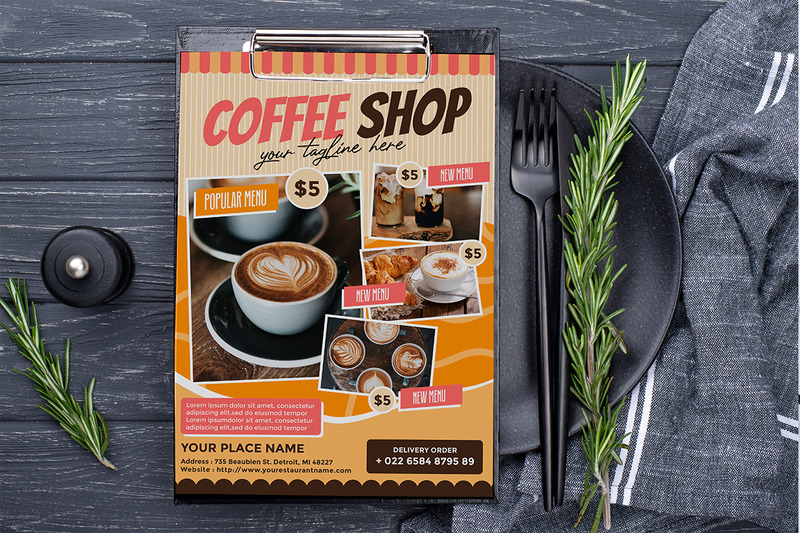 Vintage coffee menu Template - Features Image 2