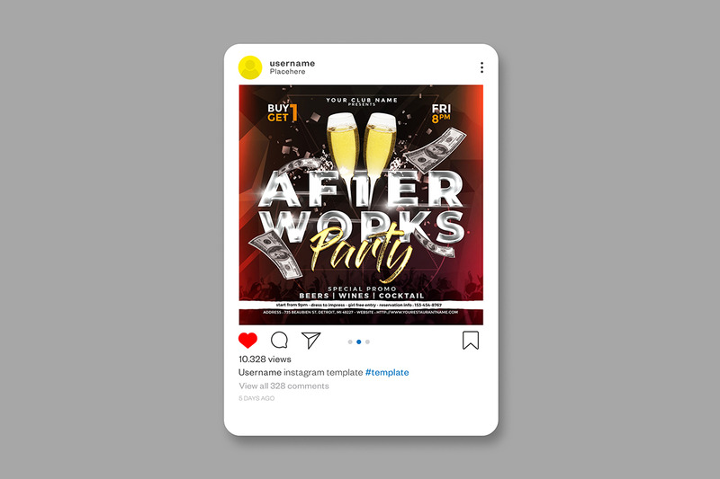 Club Parties - flyer template - Features Image 2