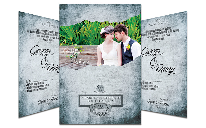 Convite de casamento antigo #8 - Features Image 1