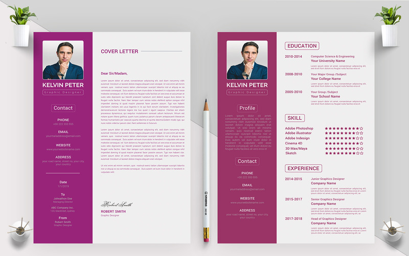 Szablon CV Kelvina Petera - Obraz funkcji 1