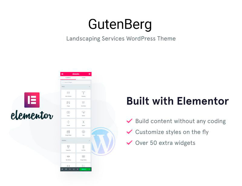 GutenBerg — тема WordPress для пивного пабу та пивоварні Elemetor - Features Image 1