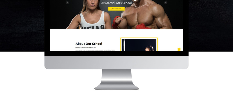 Martial Arts School Free Landing Page Template - Features Image 2