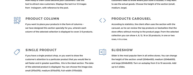Knives store - Free Weapons Store Clean Shopify Theme - Features Image 9