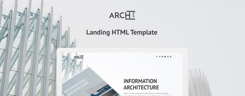 Archbook - Free Responsive Landing Page Template - Features Image 1