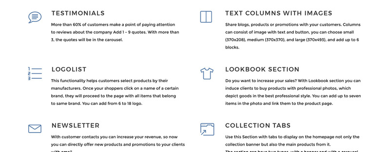 Knives store - Free Weapons Store Clean Shopify Theme - Features Image 10