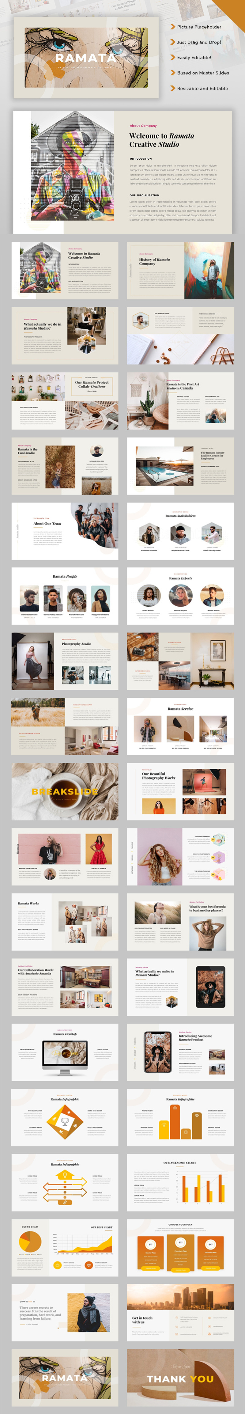 Ramata – Creative Business Google Slides Template - Features Image 1