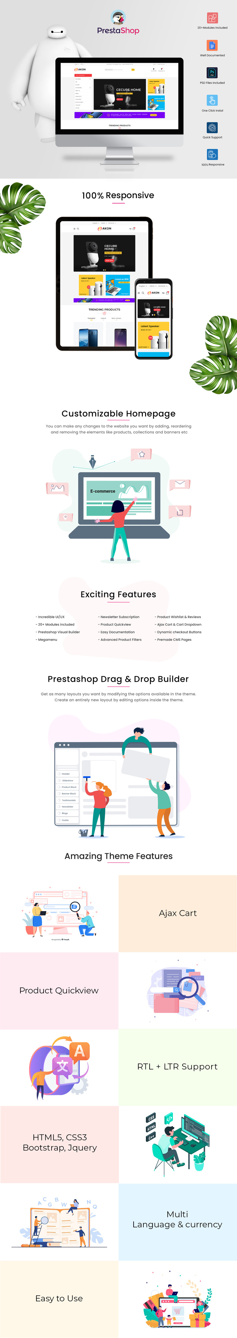 Téma Akon Electronics Prestashop - Features Image 1