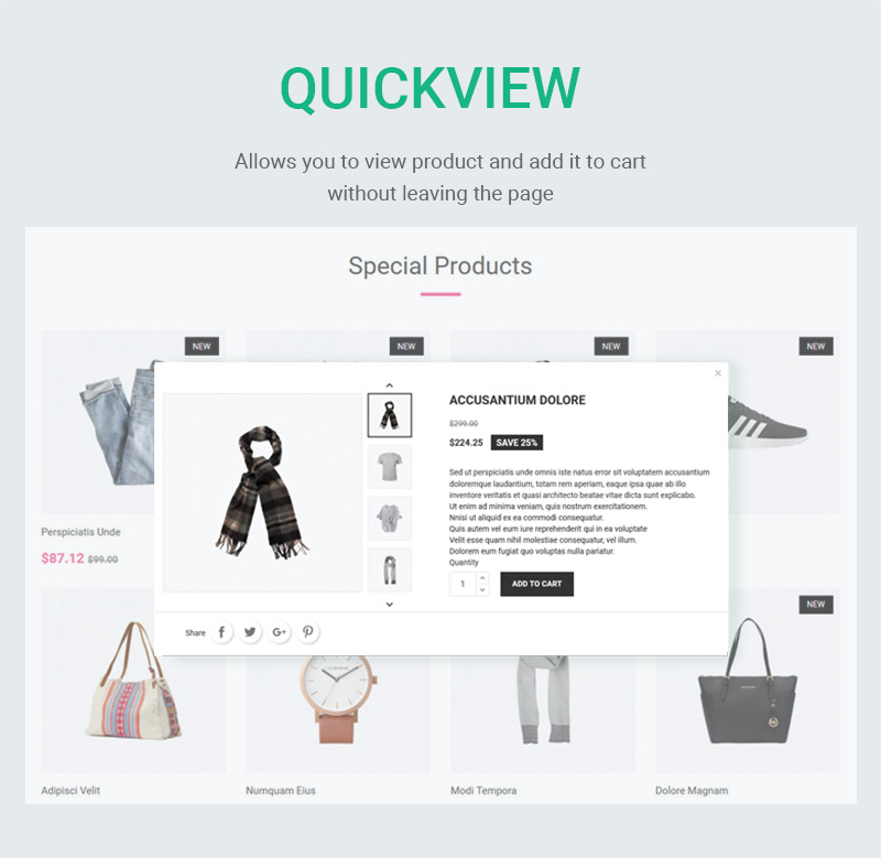 Bekleidung PRO – Responsives Prestashop-Theme - Features Image 4