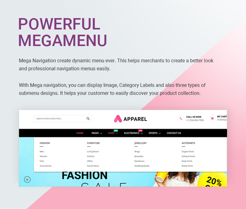 Bekleidung PRO – Responsives Prestashop-Theme - Features Image 6