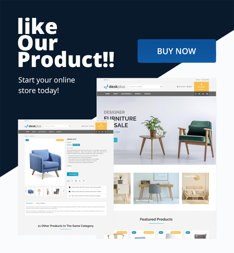 DeskPlus - 多用途响应式 Prestashop 主题 - Features Image 10