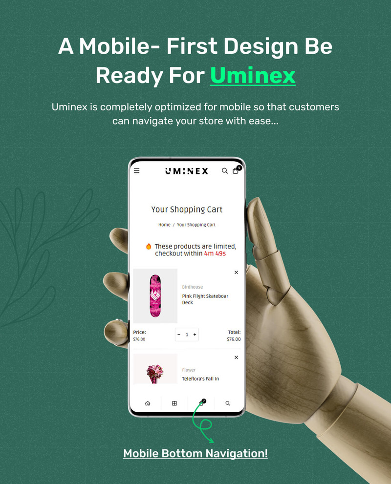 Uminex - OS tema multiuso do Shopify de próxima geração 2.0 - Features Image 6