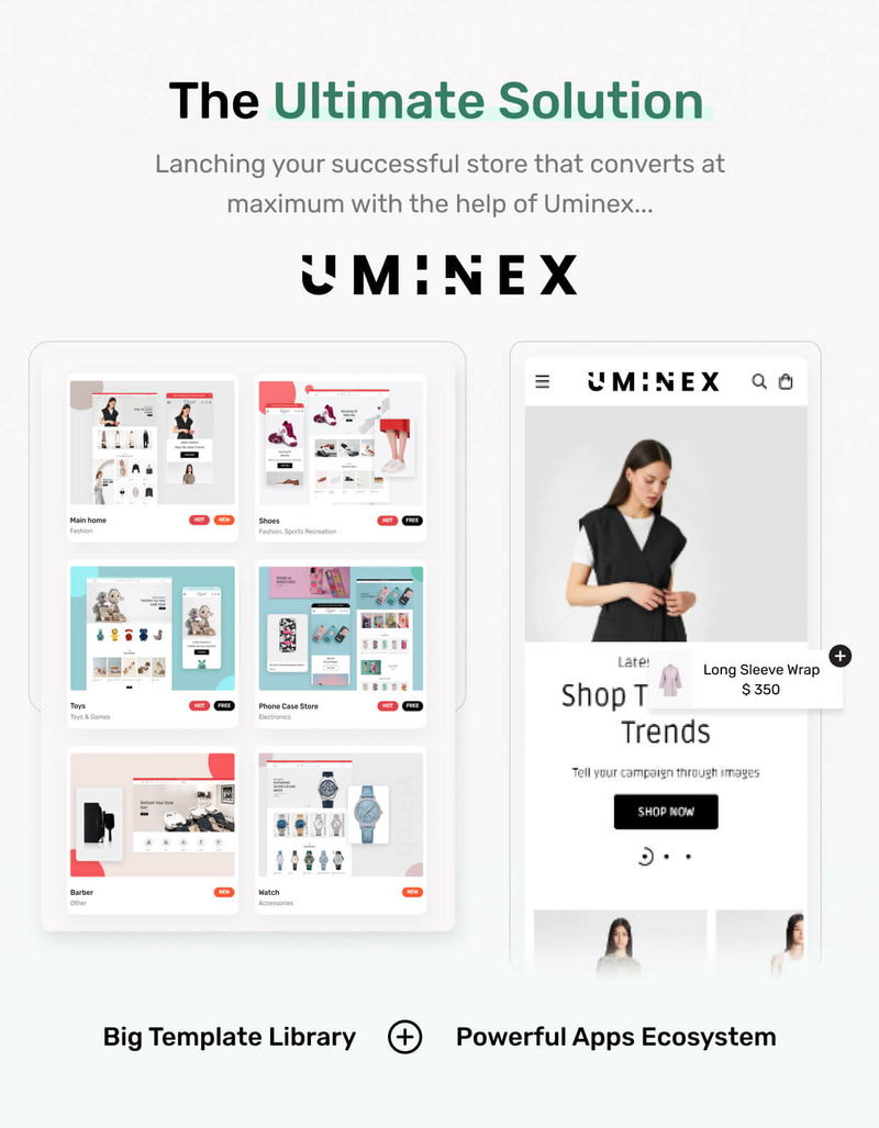 Uminex - OS tema multiuso do Shopify de próxima geração 2.0 - Features Image 3