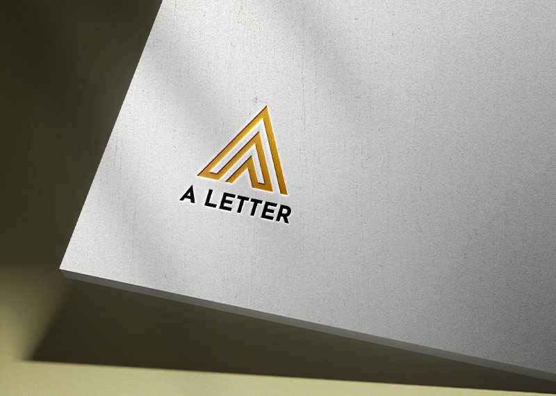 A Letter Modern Monogram Logo Template - Features Image 3